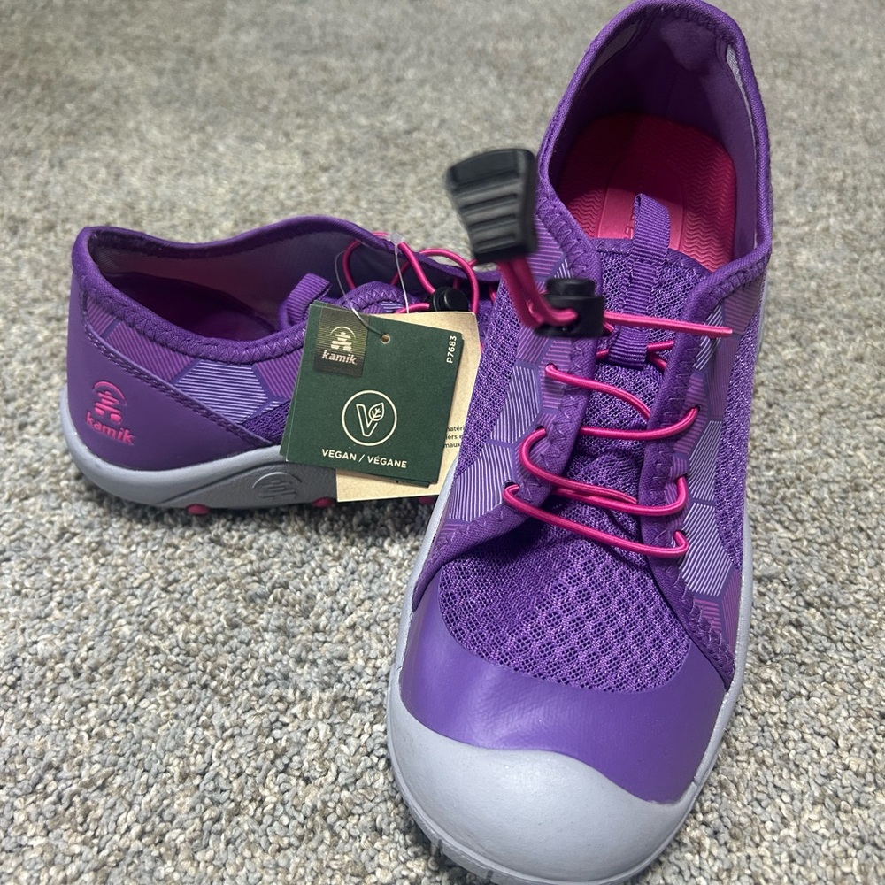 Kamik Purple and Pink Athletic Shoes Lightweight Breathable Design